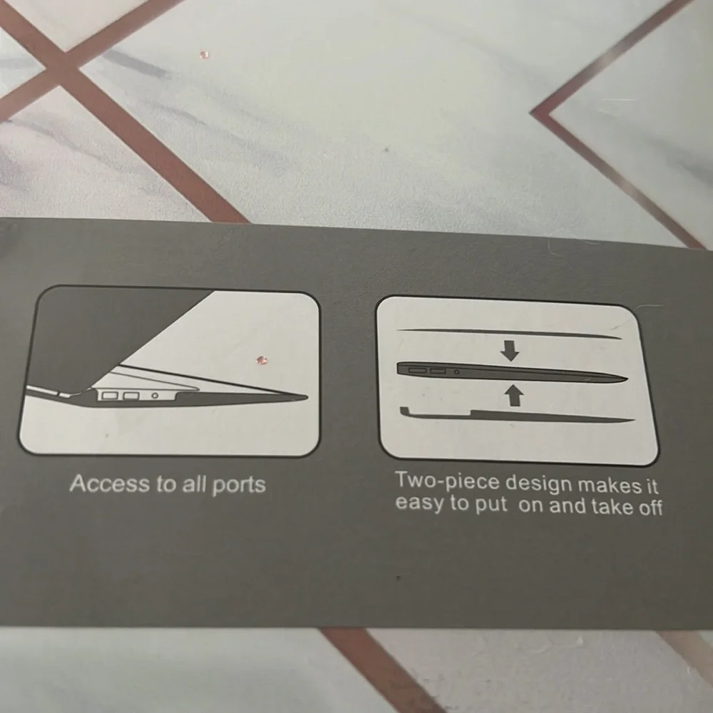 NWT For New Air 13” A1932/A2179 Hard cover shell lap top hard shell